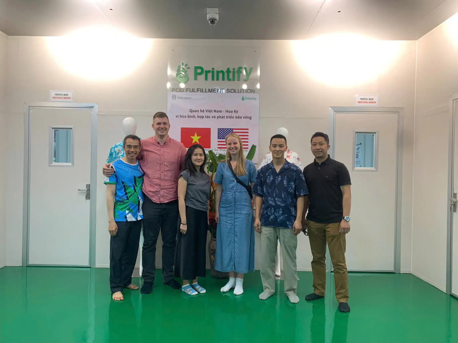 Onos team meeting international partners